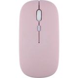 Redmud Teknoloji Macbook / Ipad /tablet Uyumlu Şarj Edilebilir Bilgisayar ve Tablet Kablosuz Bluetooth Mouse - Pembe