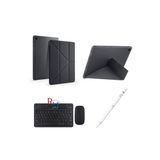 Redmud Teknoloji Samsung Galaxy Tab A9 Plus X210 11'' Uyumlu Standlı Kılıf Dokunmatik Kalem Ve Klavye Mouse 3'Lü Set
