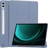 Redmud Teknoloji Samsung Galaxy Tab S9 Fe Plus X610 12.4'' Uyumlu Tablet Kılıfı Kalem Bölmeli Uyku Modlu Smart Kılıf - Lavanta
