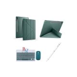 Redmud Teknoloji Samsung Galaxy Tab S9+/S9Fe+ 12.4 İnç Uyumlu Standlı Kılıf Dokunmatik Kalem Ve Klavye Mouse 3 Lü Set