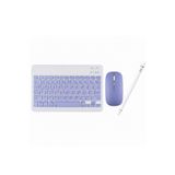 Redmud Teknoloji Samsung Galaxy Tablet Modelleri Ile Uyumlu Klavye Mouse Ve Dokunmatik Kalem Seti 3 In 1 Blukey Trio, Lavander