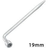 Redno Bijon Anahtarı L Pipo Tip Tek Kol Çelik 19MM