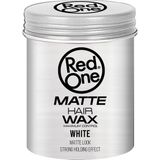 RedOne Mat Wax Saç Şekillendirici - Güçlü Tutma Özelliği, 100 ml, Beyaz
