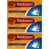 Redoxon 30 Efervesan Tablet x 3 Yetişkinler İçin C Vitamini D Vitamini ve Çinko Takviyesi