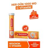 Redoxon C Vitamini 1000 mg, 15 Efervesan Tablet, 2li Paket