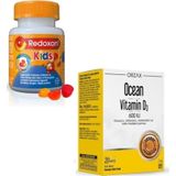 Redoxon Kids 60 Tablet (c, D, Çinko) + Vitamin D3 600 Iu 20 Ml