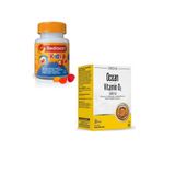 Redoxon Kids 60 Tablet (C, D Vitamini, Çinko) + Ocean Vitamin D3 600 IU 20 ml Sprey Seti