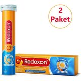Redoxon Üçlü Etki 15 Efervesan Tablet 2'li Paket Çinko ve Vitamin İçerikli Yetişkin Kullanımı - 2 Adet