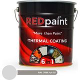 Redpaint Thermal Coating (Thermal Paint–ısı Yalıtım Boyası) İç, Dış Cephe ve Çatı Isı Yalıtım Boyası - Açık Gri - 18 Kg