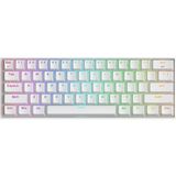 Redragon K530W Draconic Pro Q TR %60 Kompakt Kablosuz-Bluetooth 2.4G Switch Mekanik Beyaz Klavye