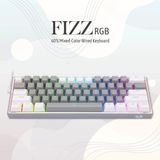 Redragon K617 Gri RGB Red Switch Kablolu Mekanik Gaming Klavye