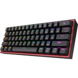 Redragon K617-RGB 16,8 Milyon Rgb Aydınlatma, Red Switch Fizz%60 Q Türkçe Kablolu Mekanik Oyuncu Klavyesi Siyah - 1 GB - 00-Siyah - Beyaz - Option-1