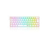 REDRAGON K630w-rgb Dragonborn %60 Blue Switch Beyaz Mekanik Kablolu Oyuncu Klavyesi
