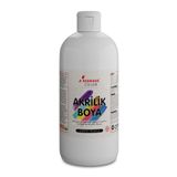 REDROSE COLOR Beyaz Akrilik Boya 500 gr Sanatsal, Dekoratif, Hobi Amaçlı, Canlı Renkler