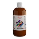 REDROSE COLOR Kahverengi Akrilik Boya 500 gr Sanatsal, Dekoratif, Hobi Amaçlı, Canlı Renkler