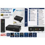 Redsky Fs1000 Hd Full Hd 1080P Tkgs Dvb-S2 Uydu Alıcısı Wifi Destekli Hdmı Usb