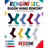 Redzone 8 'li Çılgın Renk Erkek Çorap - 42 - 44 - Çok Renkli