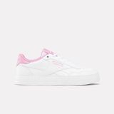 Reebok 100074333 Court Advance Bold Kadın Sneaker Ayakkabısı Beyaz Pembe - Beyaz - Pembe