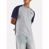 Reebok 100252915 ID RAGLAN T-SHIRT Açık Gri Yuvarlak Regular Fit Düz Erkek T-Shirt