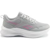 Reebok Anes Run I Gri Kadın Koşu Ayakkabısı Spor ve Günlük Kombin için Hafif Tasarım - Siyah - Pembe - Beyaz