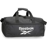 Reebok Ashland 45 cm Siyah Unisex Spor Çantası Polyester Malzemeden Üretilmiş Ayarlanabilir Askılı - Standart