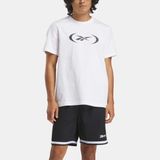 Reebok Basketball Erkek Kısa Kol Tişört Beyaz - 2XL