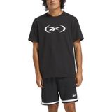 Reebok Basketball T-Shırt 100214159 Erkek Tişört Siyah S-Xxl