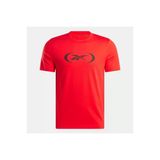 Reebok Basketball T-Shırt 100214160 Erkek Tişört Kırmızı S-Xxl