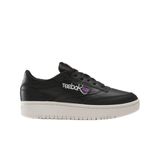 Reebok Bayan Club C DOUBLE spor ayakkabı, CBLACK/Chalk/Laspin, 41 EU, Cblack Chalk Laspin, 41 EU