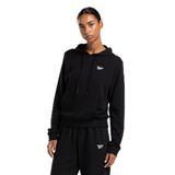 Reebok Bayan Id Small Logo kazak, Siyah, XS
