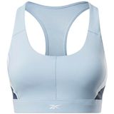 Reebok Bayan Simgeli Sütyen Spor Sütyeni, Palblu, S