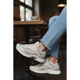 Reebok BELWAVE Gri Bej Erkek Spor Ayakkabı - Koşu ve Yürüyüş Sneaker