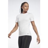 Reebok Beyaz Kadın Kısa Kol T-Shirt WOR Speedwick Tee