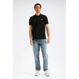 Reebok Blaze Embroıdered Ss Polo Siyah Erkek Kısa Kol T-Shirt