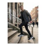 Reebok CHARGE RUN Erkek Siyah Beyaz Spor Ayakkabı Kalın Taban Günlük Sneaker Rahat Bağcıklı Lifestyle Ayakkabı RB-580