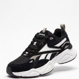 Reebok Charge Run Kalın Taban Fileli Sneaker Erkek Spor Günlük Ayakkabı - Siyah-Gri