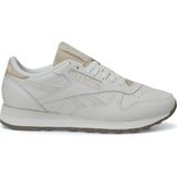 Reebok Classıc Leather Kırık Beyaz Unisex Sneaker - Beyaz - Kum Rengi