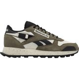 Reebok Classıc Leather Wınterıze Yeşil Unisex Sneaker - Yeşil-Siyah