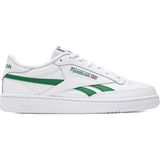 Reebok CLUB C REVENGE Beyaz Unisex Sneakers Suni Deri Dolgu Tabanlı Spor Ayakkabı - Beyaz - Yeşil