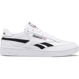 Reebok CLUB C REVENGE Beyaz Unisex Spor Ayakkabı Düz Taban Suni Deri Hafif ve Esnek Tasarım - Beyaz - Siyah
