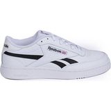 Reebok CLUB C REVENGE Beyaz Unisex Spor Ayakkabı Düz Taban Suni Deri Hafif ve Esnek Tasarım - Beyaz - Siyah