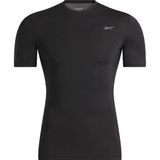 Reebok Compressıon T-Shırt Siyah Erkek Kısa Kol T-Shirt