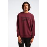 Reebok Erkek Bordo Sweatshirt M Beden NEW ID REG CREW Modeli