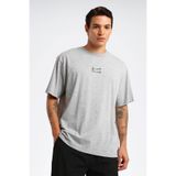 Reebok Erkek Gri Kısa Kollu Tişört M Beden TUCHE TEE Modeli