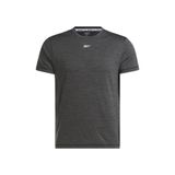 Reebok Erkek Siyah Kısa Kollu Tişört L Beden ID TRAIN MELANGE TECH TEE Modeli