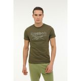 Reebok Id Camo T-Shirt Yeşil Erkek Kısa Kol T-Shirt