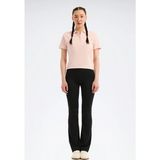 Reebok Id Fıtted Polo Pembe Kadın Kısa Kol T-Shirt - XL