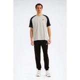Reebok Id Raglan T-Shırt A Grı Mulıne Erkek Kısa Kol T-Shirt - 2XL - Çok Renkli