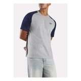 Reebok ID Raglan T-Shirt Açık Gri Regular Fit, L, 5003352732, Açık Gri, Erkek