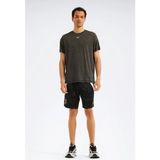 Reebok Id Traın Melange Tech Tee Siyah Erkek Kısa Kol T-Shirt - 2XL